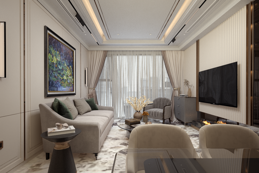 Thiết kế nội thất phòng khách