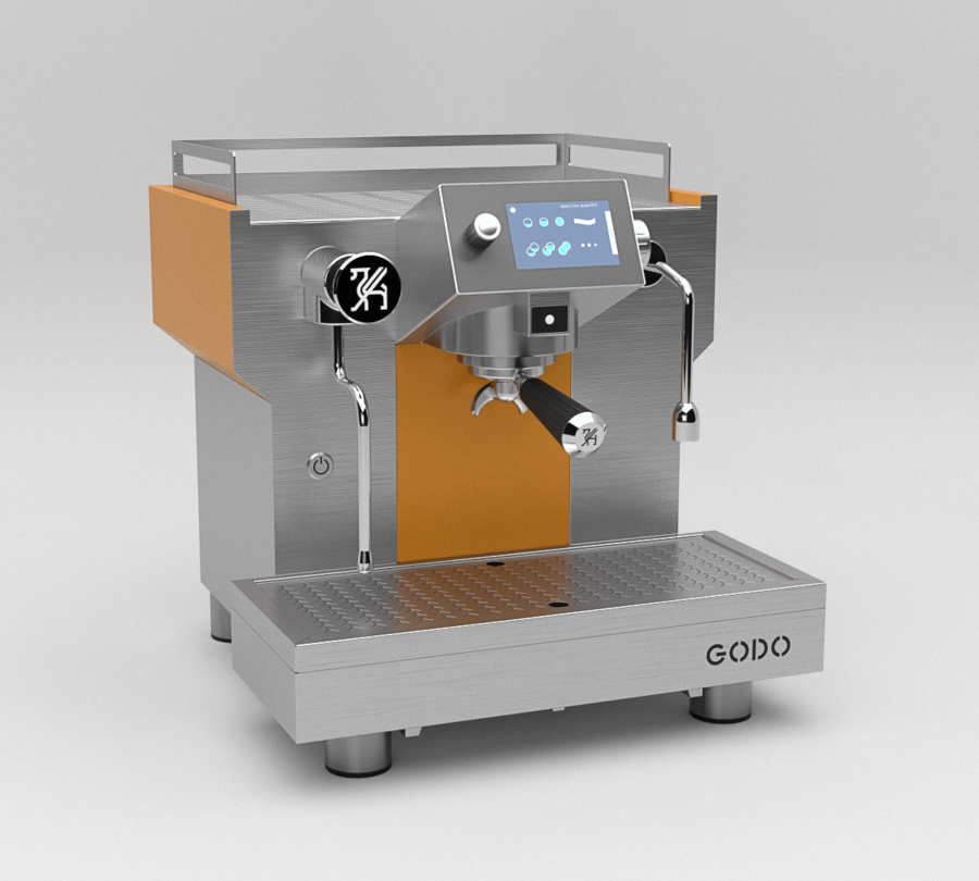 Thiết kế máy pha cà phê 3d