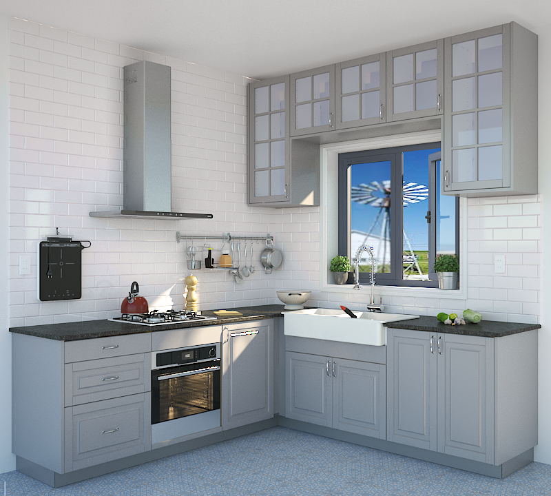 Thiết kế tủ bếp theo chuẩn Ikea